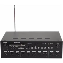 Omnitronic CPZ-60P ELA-Mischverstärker, Stereoverstärker, Schwarz
