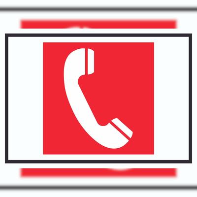 HB-Druck Brandmelder Symbol Schild A5 (148x210mm)