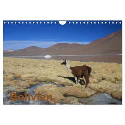 Bolivien (Wandkalender 2026 DIN A4 quer), CALVENDO Monatskalender