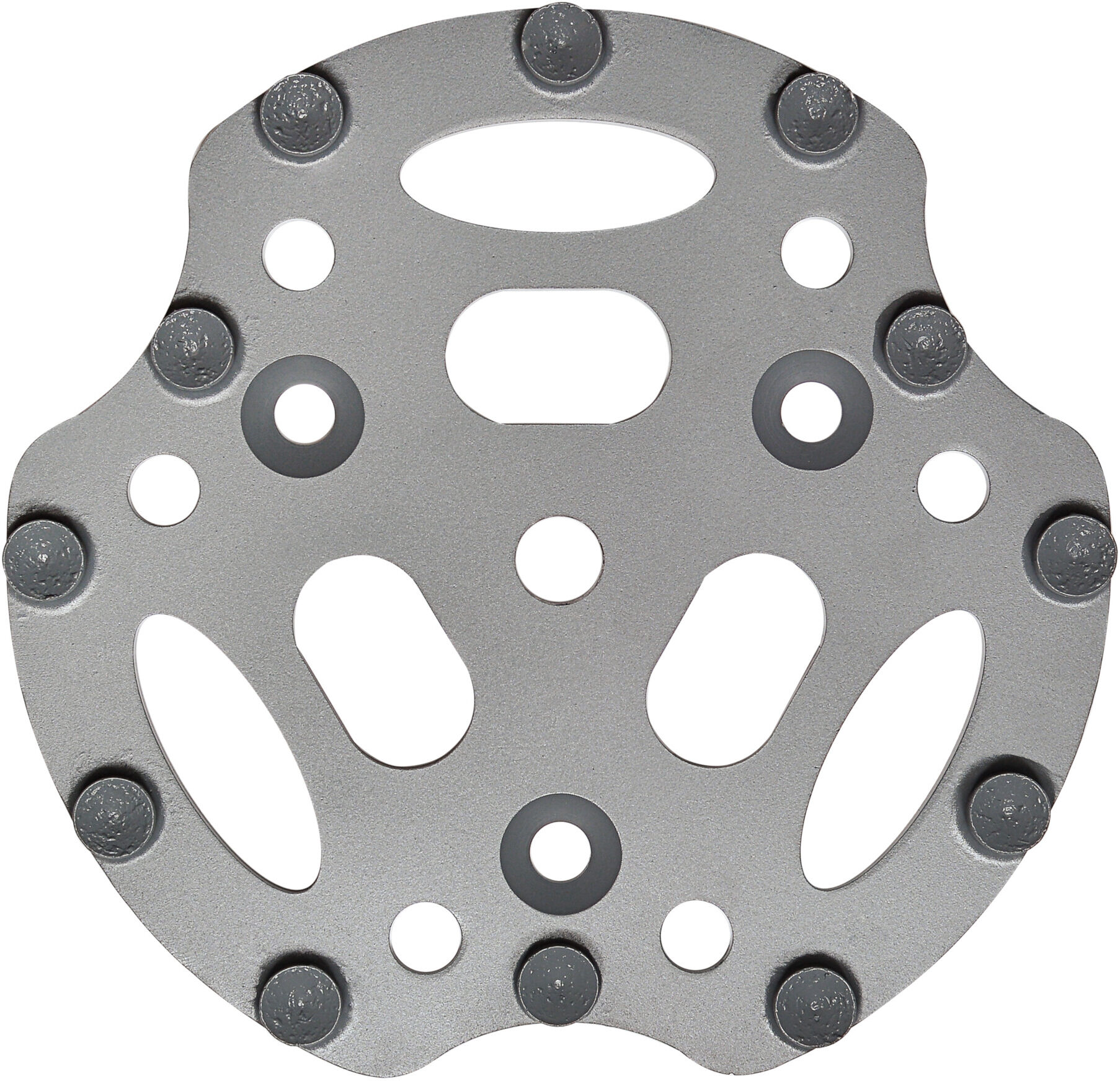 Roll PKD-Scheibe R12 250mm grau mit 12 PKD-Rundsegmenten (1710291)