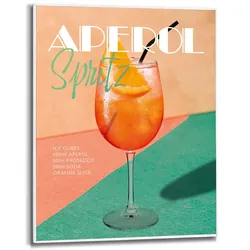 Bild APEROL TIME (BHT 40x50x1,60 cm) - bunt - BHT 40x50x1,60 cm