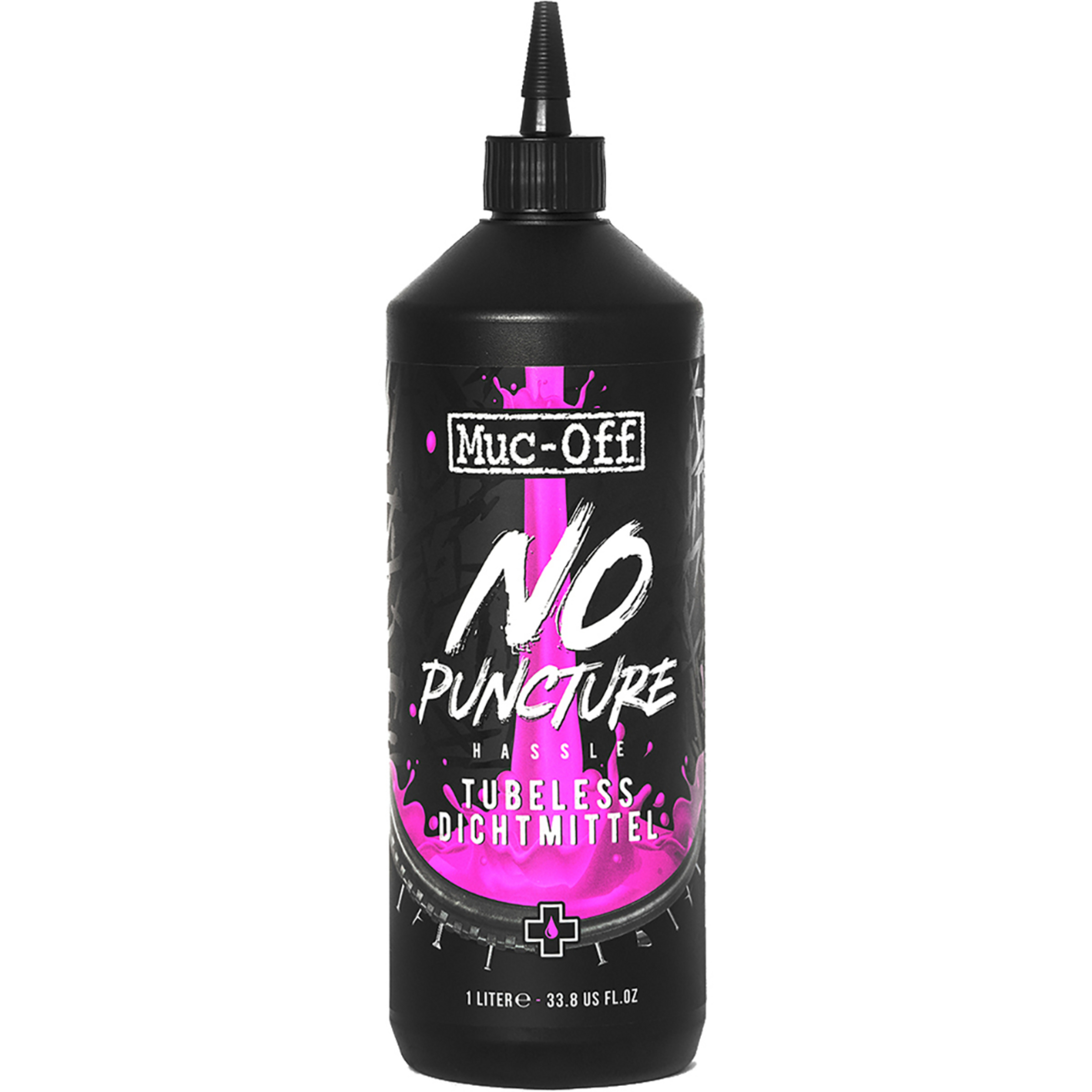 Muc Off No Puncture Hassle Reifendichtmilch Fahrradwerkzeug & Fahrradpflege pink Größe 1L