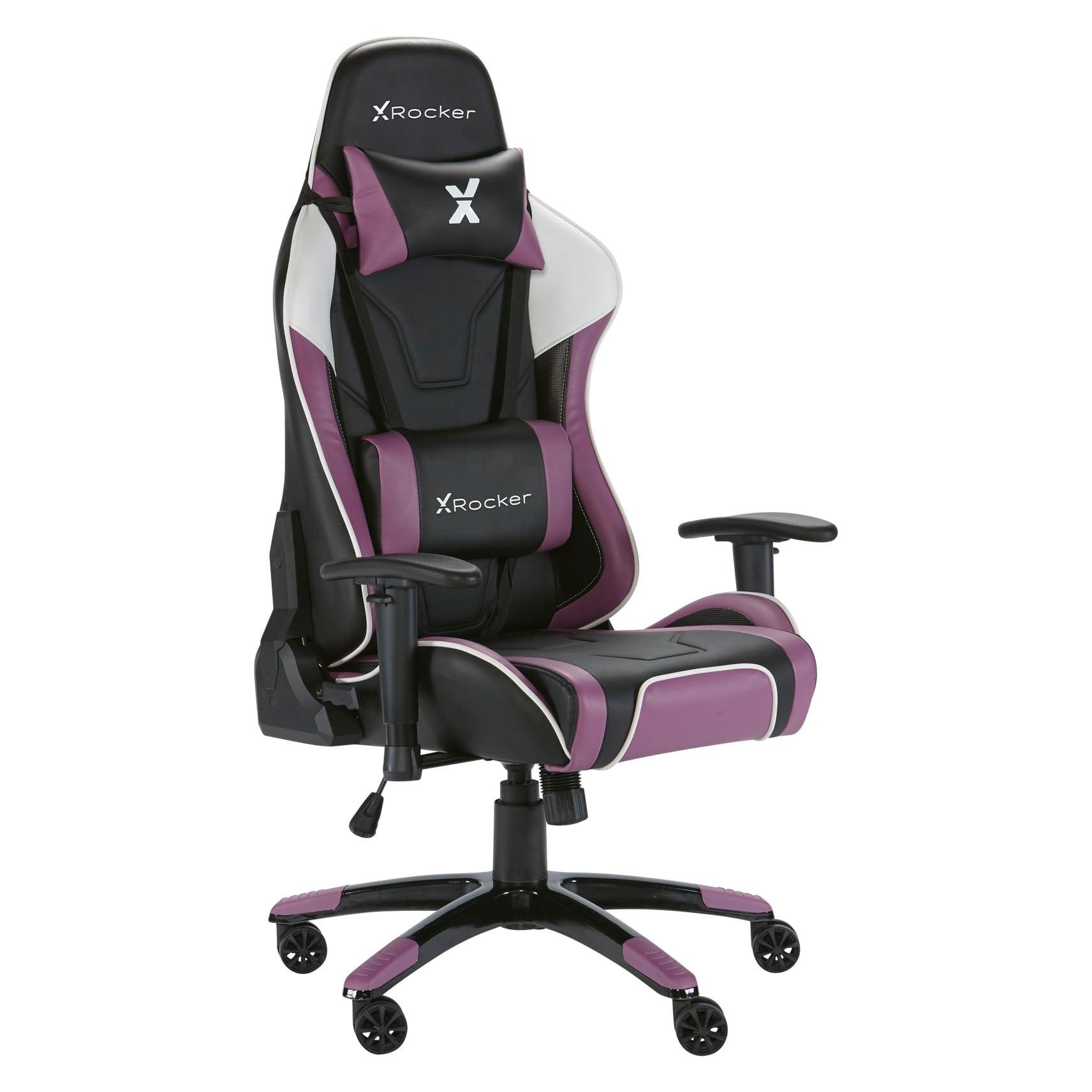 X Rocker Chaise de jeu eSport Agility Sport avec ajustement ergonomique Mauve (0745701)