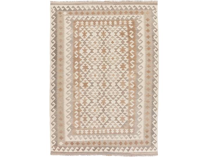 Kelim Afghan Teppich 173x240 Handgewebt Orientteppich Wolle