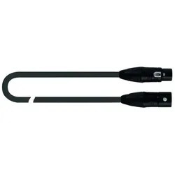 Quik Lok JUST/DMX3-5 DMX-Kabel, Cannon-XLR, 3-polig, Stecker/Buchse, 5 m (5 m, XLR Kabel), Audiokabel