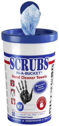Scrubs In-a-Bucket 4019114422307 Handreinigungstücher 30St.