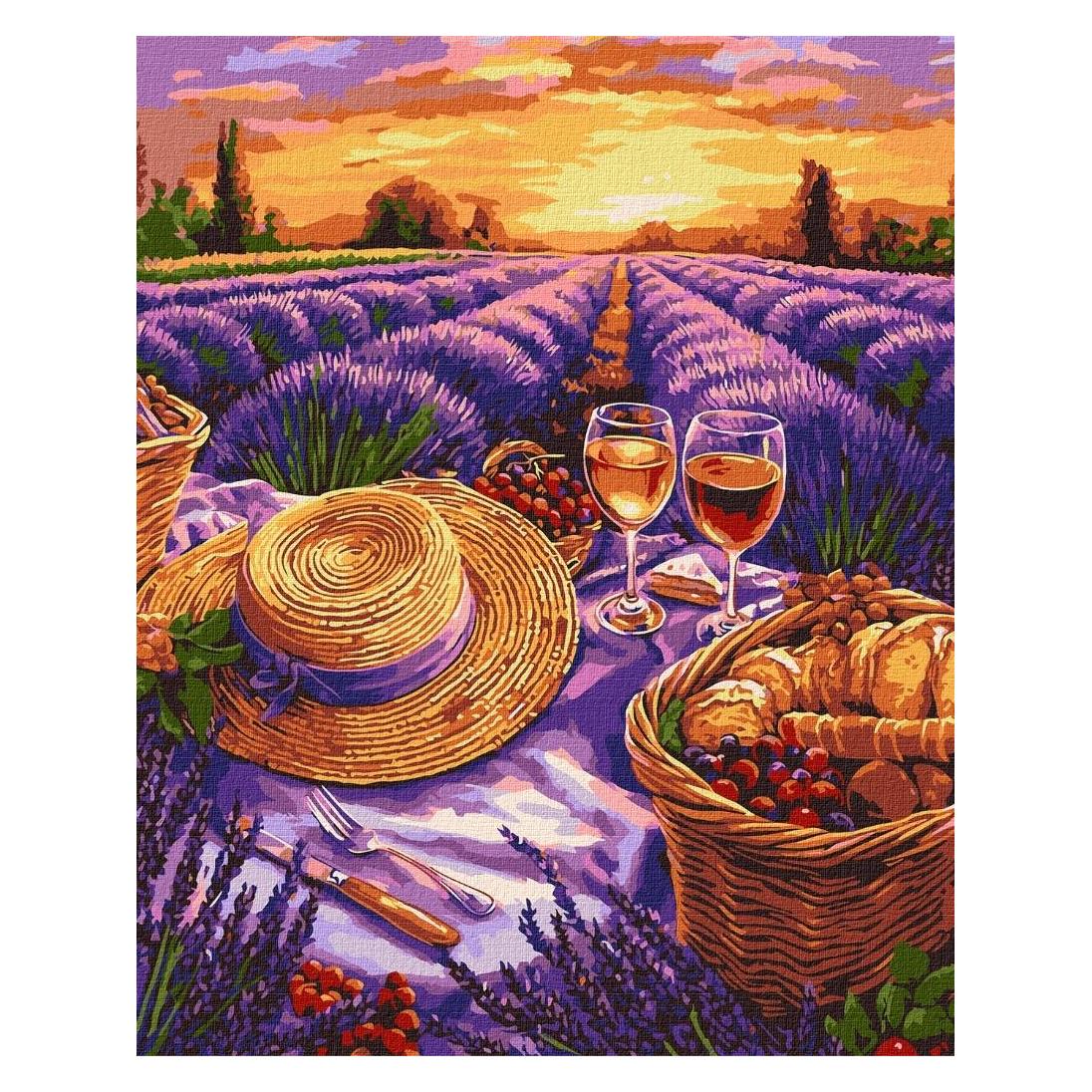 Ideyka Malen nach Zahlen - Lila Horizont (57318065)