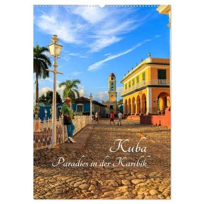 Kuba - Paradies in der Karibik (Wandkalender 2027 DIN A2 hoch), CALVENDO Monatskalender