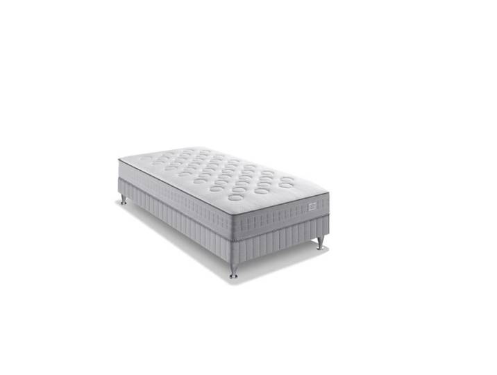 SIMMONS Ensemble Matelas 90x190 + Sommier - Ressort ensachés - Mémoire de forme - 24 cm - SW2