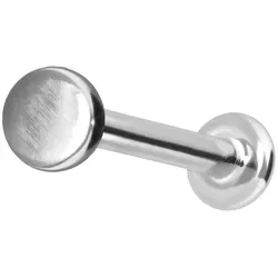 14 Karat Gold Labret mit Innengewinde DISC