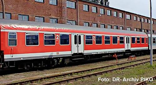 PIKO 28008 H0 Halberstädter Mitteleinstiegswagen By 2. Klasse DB AG V Mitteleinstiegswagen By 2. Klasse