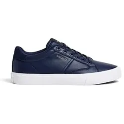 Hackett London für Herren. HMS200066 Wildleder-Sneaker Blake Adventure marineblau (41), Wohnung, Schnürsenkel, Lässig