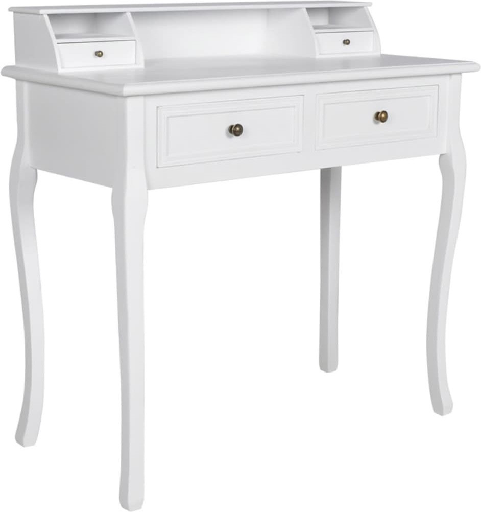 Syfax Kaptafel Femke met lades wit