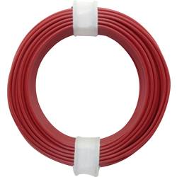 Donau Elektronik 118-0 Litze 1 x 0.14 mm² Rot 10 m