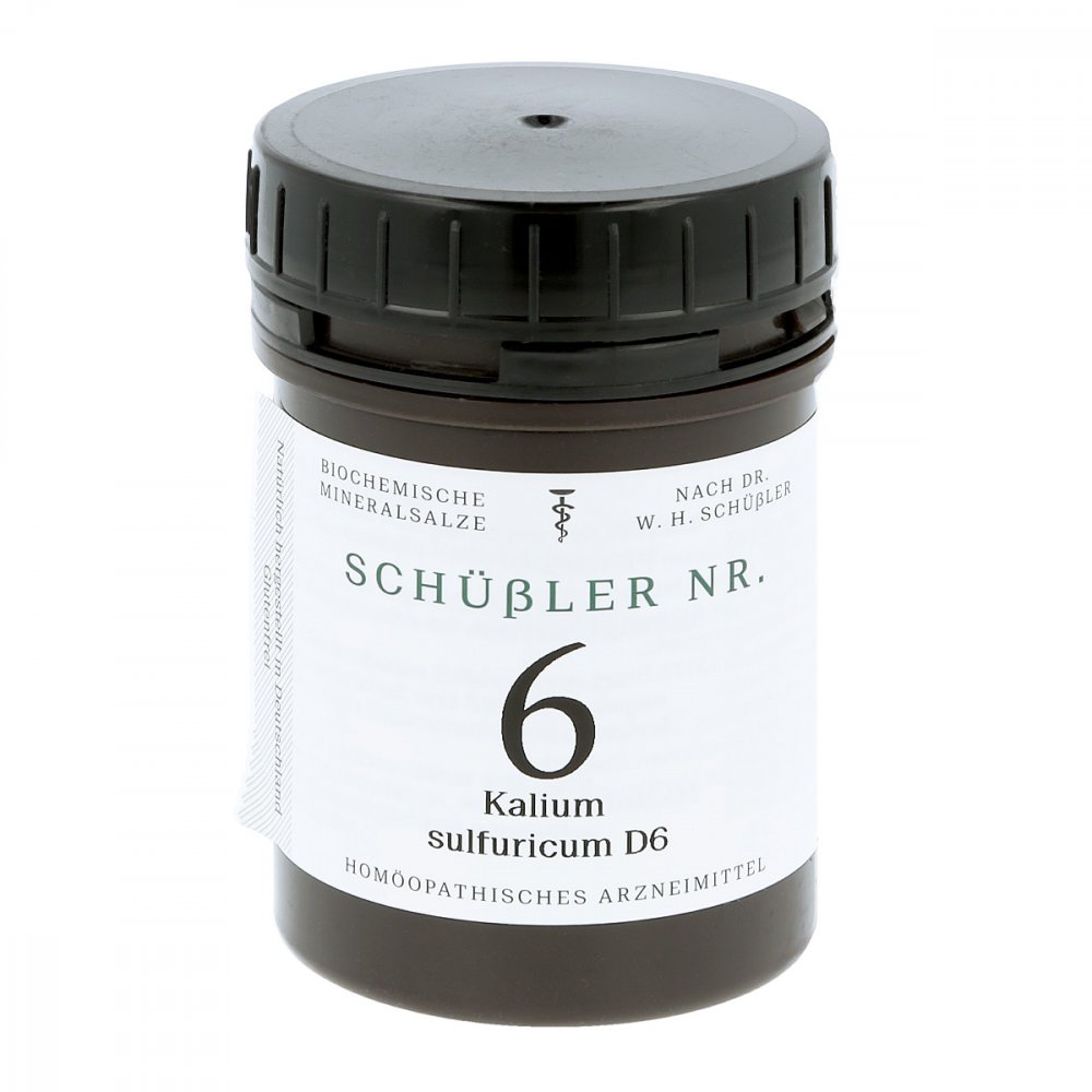 Apofaktur e.K. Schüssler Nummer 6 Kalium sulfuricum D6 Tabletten 10990570