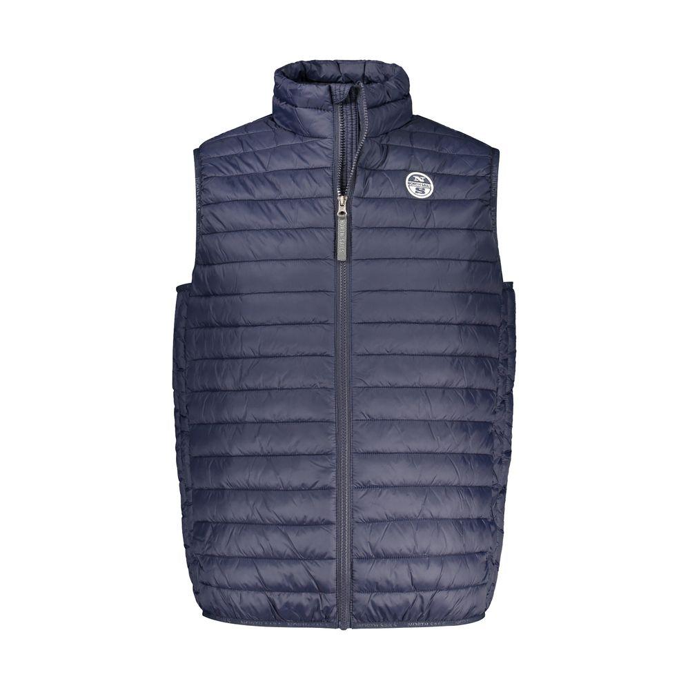 Gestepptes Weste Marineblau