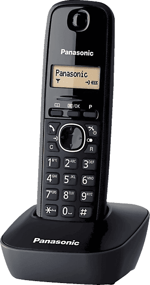 Teléfono inalámbrico - Panasonic KX-TG1611SPH con 6 melodías