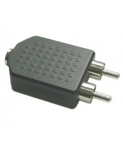 InLine Audio-Adapter Stereo Mini-Klinkenstecker W bis RCA M (99343)