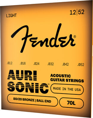 Fender 70L 80/20 BRNZ BALL END 12-52