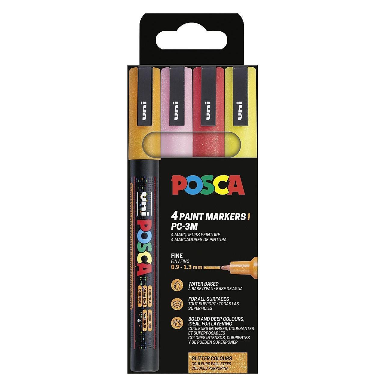 Posca Acrylmarker (4x) (186531)