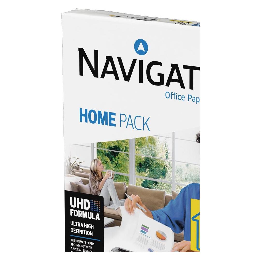 Navigator Kopierpapier HOME PACK DIN A4 80 g/qm 250 Blatt - Normal/Kopierpapier - 80 g/m² (A4, 250 Blätter, 80 g/m²) (824557A80LAS)