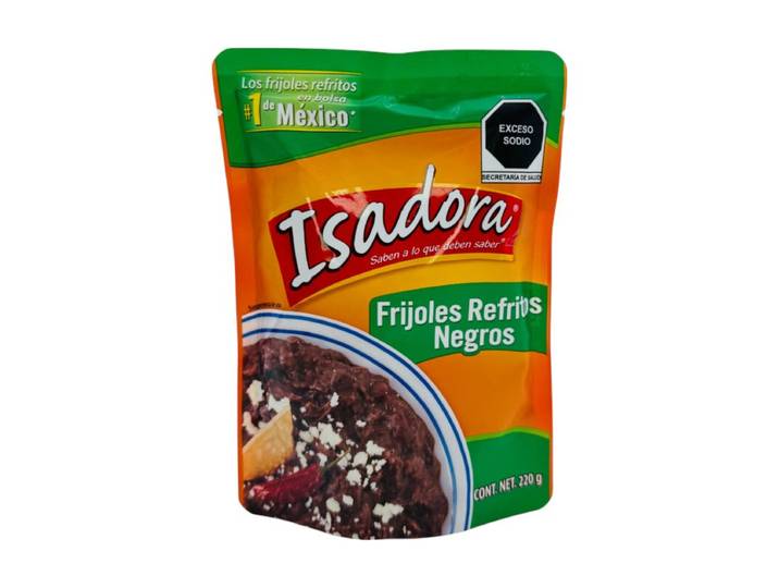 ISADORA Black refried beans pouch 220 gr