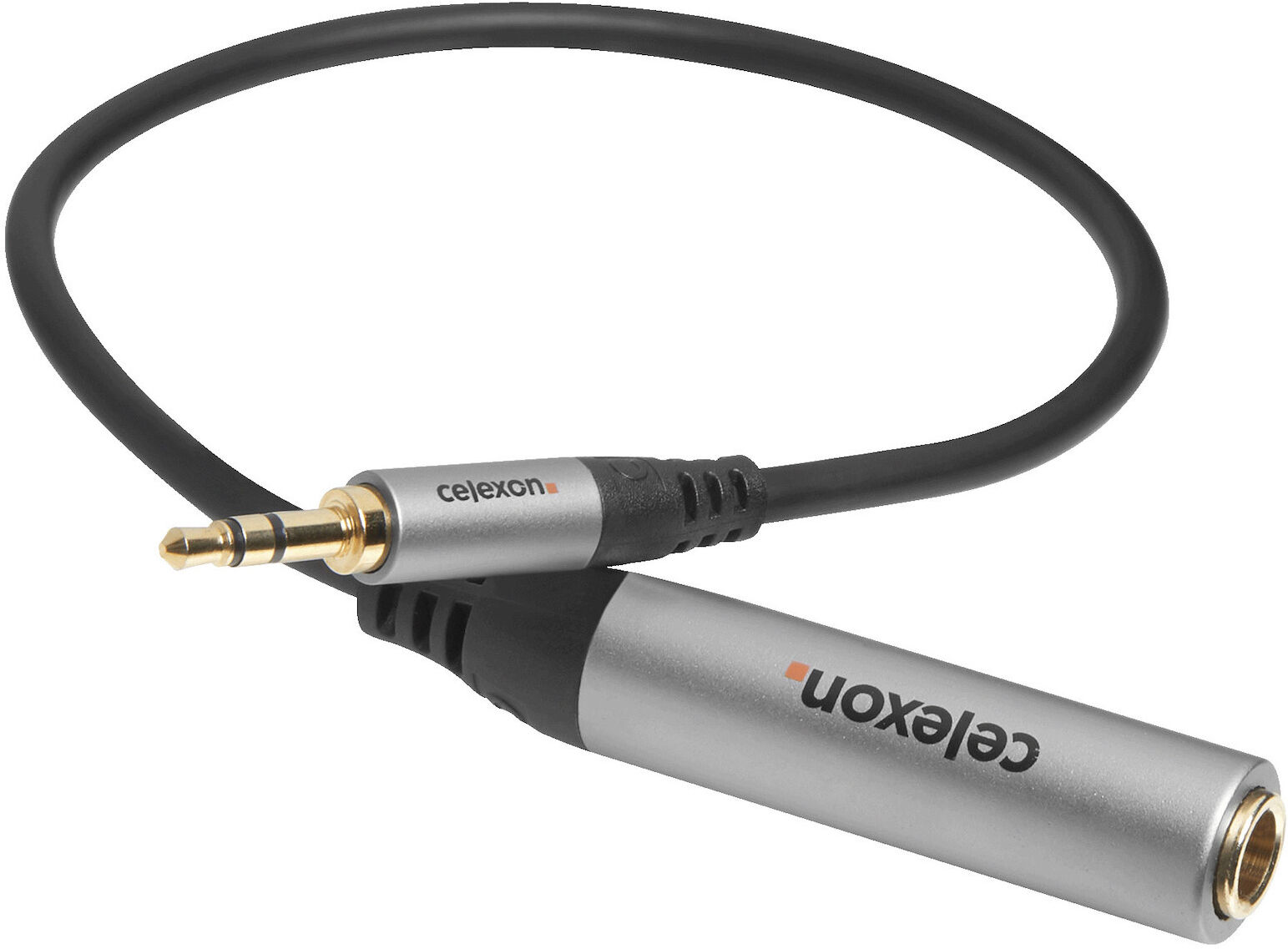 Celexon 3,5mm Stereo Klinke Auf 6,3mm Stereo Klinke M/f Audioadapter 0,25m - Professional Line