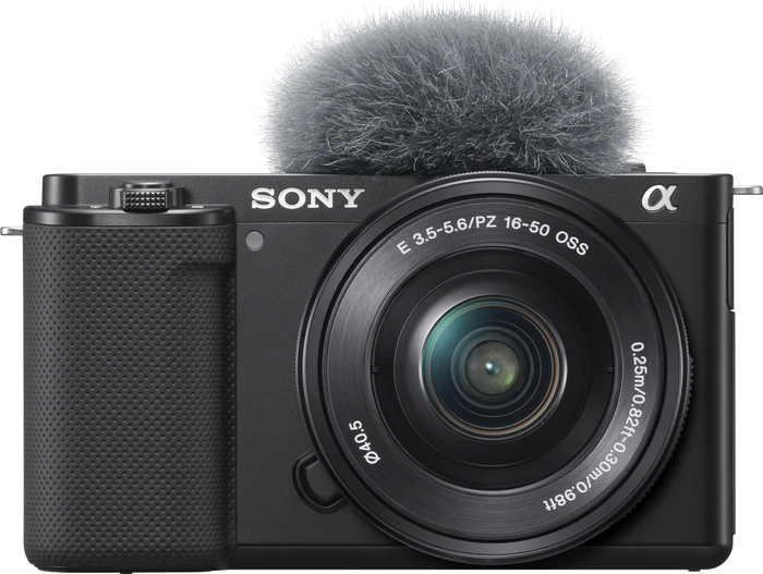 Sony Alpha ZV-E10 Vlogging-Kamera + 16-50 mm f/3.5-5.6 OSS II