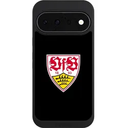 Nivocase Handyhülle für Google Pixel 11 Hülle NIVOpure Case Schwarz Offizielles Lizenzprodukt VfB Stuttgart (Google Pixel 11), Smartphone Hülle, Schwarz