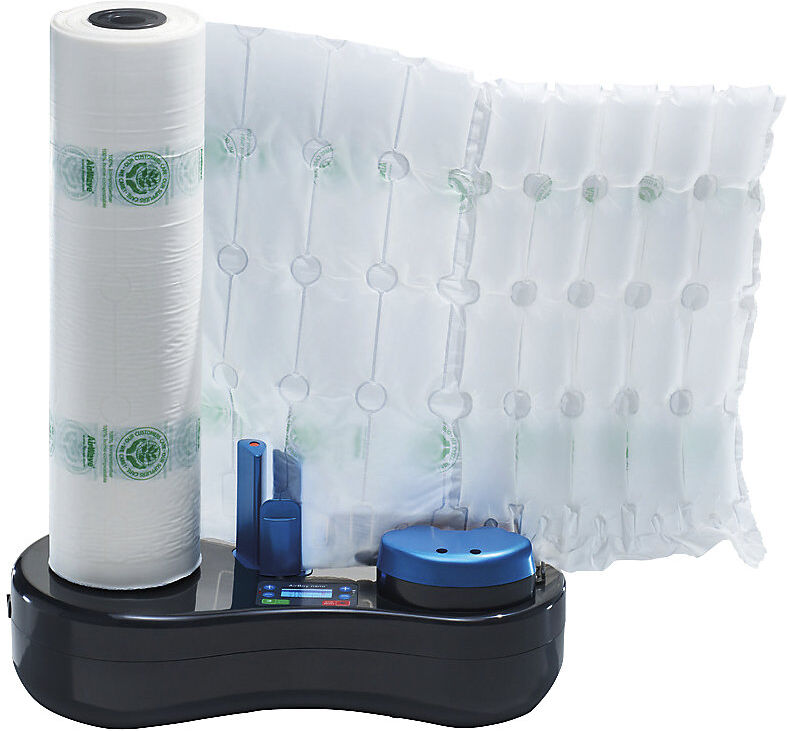 kaiserkraft Luftkissenfolie AirBoy® Nano3 und Nano4, aus pflanzlichen Rohstoffen, LxB 175 m x 420 mm
