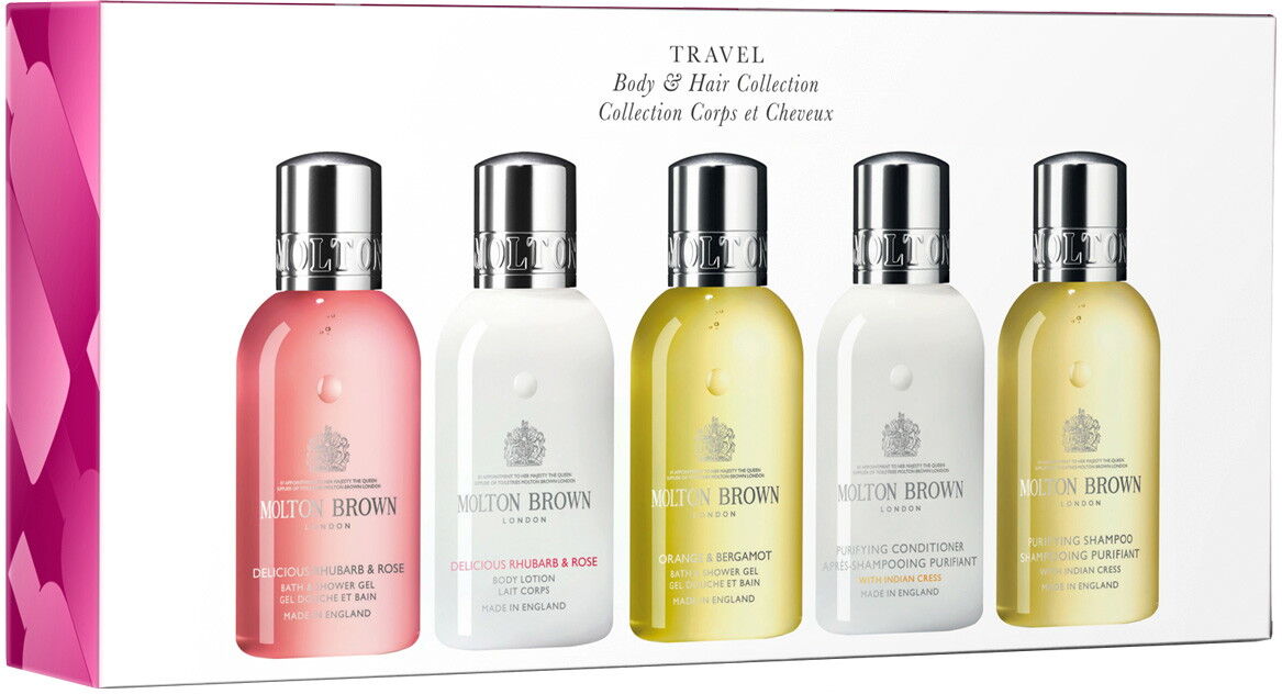 500ml MOLTON BROWN Travel Body & Hair Collection (5 x 100ml)