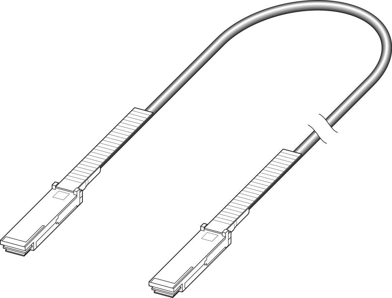 Extreme networks 0.5m QSFP+, 0,5 m, QSFP+, QSFP+