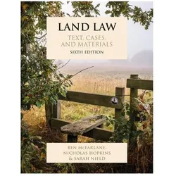 Land Law, Schulbücher von Sarah Nield, Nicholas Hopkins, Ben McFarlane