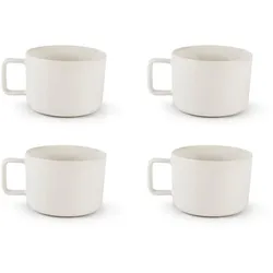 Excelsa Set Von 4 Jumbo Tasse Nordic Porzellan 40 Cl Weiß