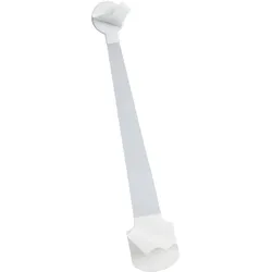 100 Regalwobbler PET, 170 mm, permanent, breite Ausführung, 100 Stück, transparent