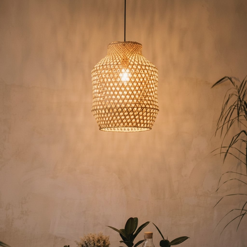Lyora Mia Rotan Hanglamp - Beige - Ø 35 cm