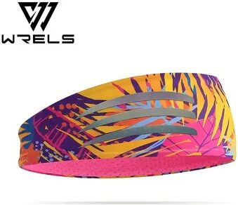 Perfect Picks Market WRELS Non Slip Sports Headband Sweatband For Running, Yoga, And Cycling blue