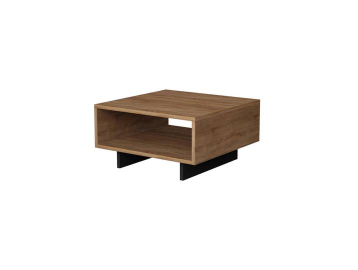 Habitat Garten Couchtisch hola Braun, Holz, 60x32x60 cm, Wohnzimmer, Wohnzimmertische, Couchtische
