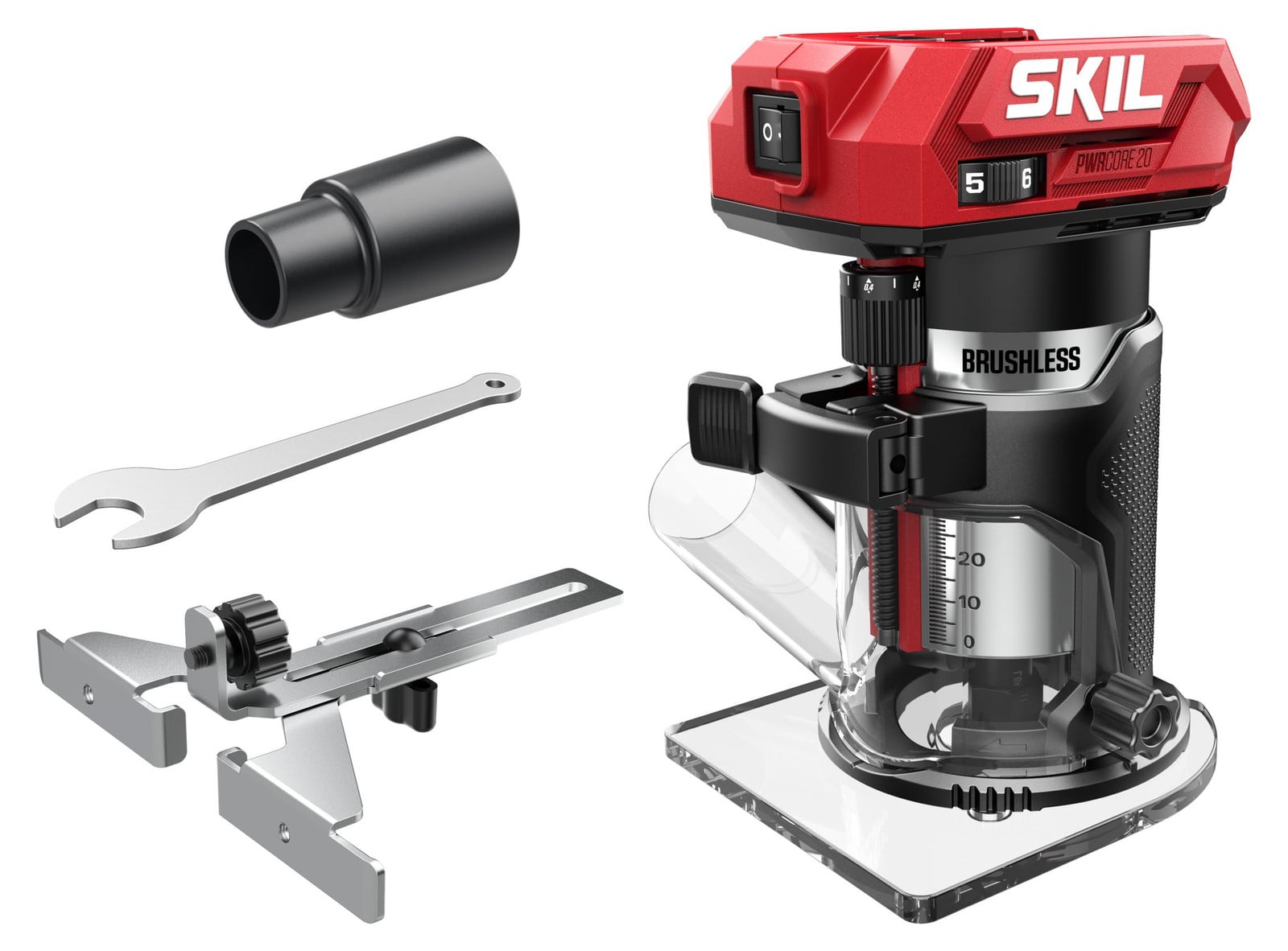 Skil Draadloze router BL model 3170CA, 20V