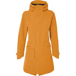 Fahrrad Regenparka Basil Mosse gold braun, Gr. XS, Damen