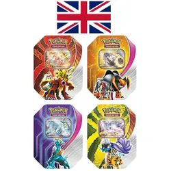 PokemonTin Box Paradox Destinies, 4-fach sortiert