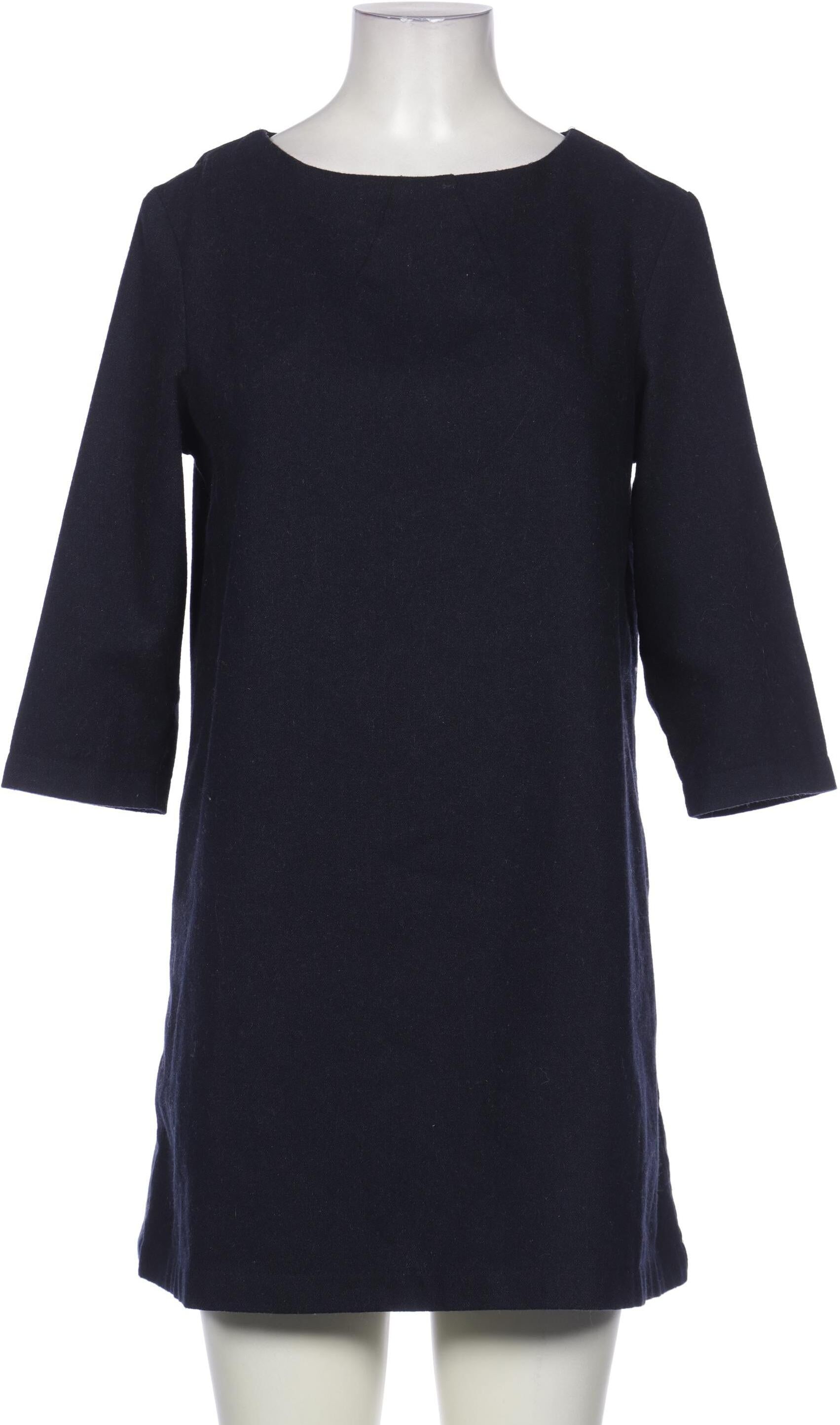 Topshop Damen Kleid, Marineblau, Gr. EU 38, Wolle / Synthetik - Second Hand