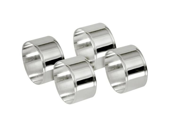 Serviettenring Contacto Bander silber Versilbert Messing B 2.5 cm