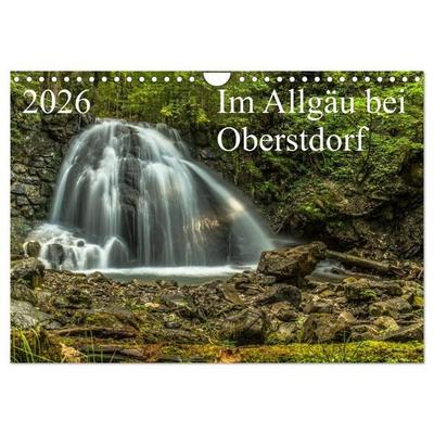 Im Allgäu bei Oberstdorf (Wandkalender 2026 DIN A4 quer), CALVENDO Monatskalender