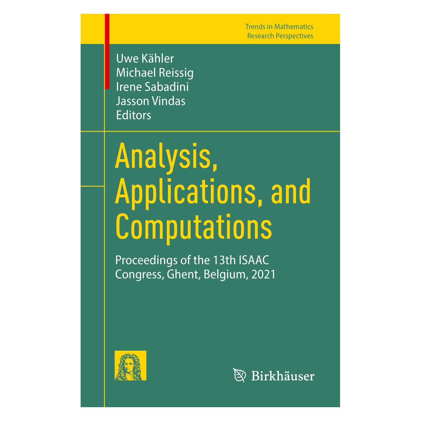 Springer Analysis, Applications, and Computations (Englisch, Softcover, Irene Sabadini, Jasson Vindas, Michael Reissig, Uwe Kähler) (56954102)