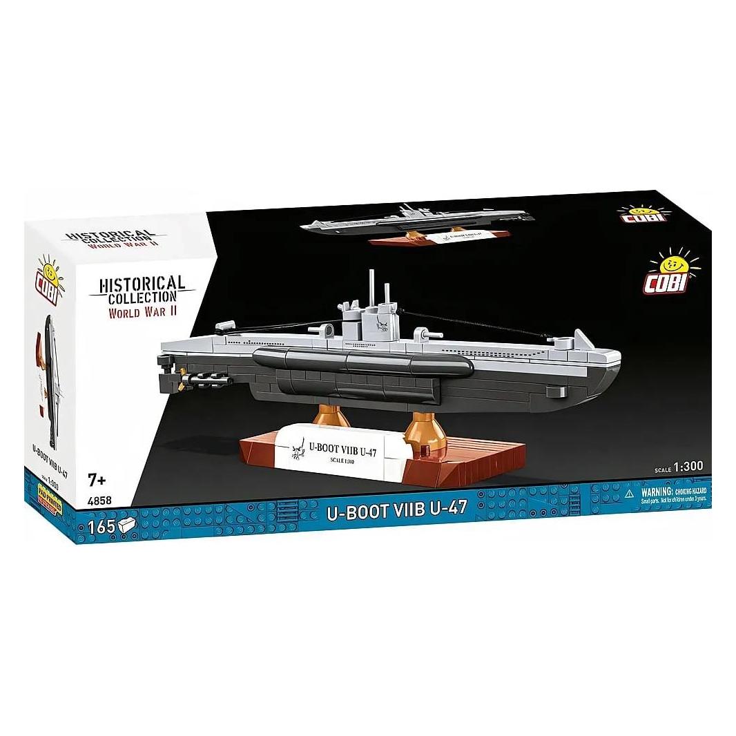 Cobi H.C. WWII Deutsches U-Boot U-47 160T (4858)