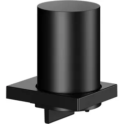 Keuco Edition 11 Lotionspender 11152379000 mit Echtkristall-Glas und Halterung, schwarz-matt