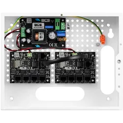 BCS BCS-IP8/E-S PoE-Netzteilset für IP-Kameras, Innengehäuse, bis zu 9 Empfängern, Netzwerkkamera Zubehör