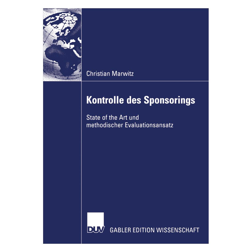 Gabler Kontrolle des Sponsorings (Deutsch, Softcover, Christian Marwitz) (55189186)