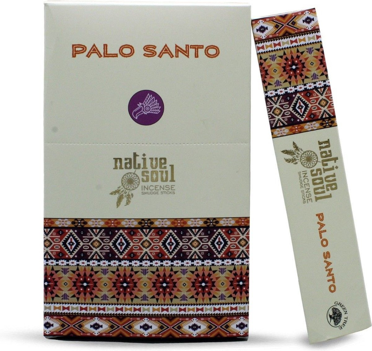 Native Soul Palo Santo Wierook Green Tree - Heilig hout - 12 stuks